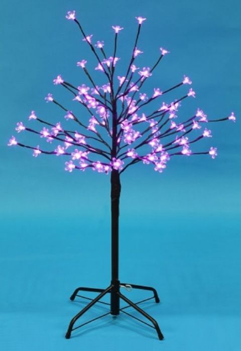 The 4ft Purple LED Blossom Tree