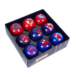 7.5cm Spidey Baubles (9pc) - Marvel Licensed