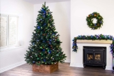 The 4ft Ultra Devonshire Fir Pre-lit with Warm White/Multicoloured Colour change LEDs