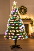 The 5ft Vesuvius Fir Fibre Optic Christmas Tree