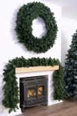 120cm Extra Wide Arbor Vitae Wreath