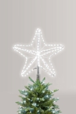 The Pre-lit 60cm Giant tree star - Bright White - For Giant Outdoor Woodland Pine Tree