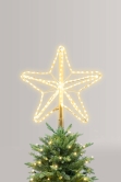 The Pre-lit 60cm Giant tree star - Warm White - For Giant Outdoor Woodland Pine Tree