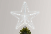 Bright White Pre-Lit 80cm Tree Topper - For Giant Outdoor Trees