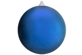 20cm Blue Bauble Set Shiny/Matt (12 pc)