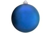 15cm Blue Bauble Set Shiny/Matt (20 pc)