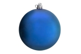 10cm Blue Bauble Set Shiny/Matt (40 pc)