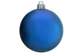 6cm Blue Bauble Set Shiny/Matt (40 pc)