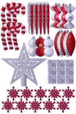 The Red & Silver 52pc Accessories Set