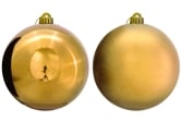 15cm Gold Bauble Set Shiny/Matt (20 pc)