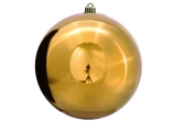 25cm Gold Bauble Set Shiny/Matte (4 pc)