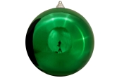 20cm Green Bauble Set Shiny/Matt (12 pc)