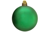 6cm Green Bauble Set Shiny/Matt (40 pc)