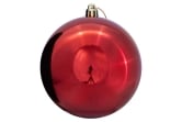 10cm Red Bauble Set Shiny/Matt (40 pc)