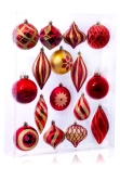 The Red & Gold Bauble 16pc Feature Set