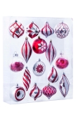 The Red & Silver Bauble 16pc Feature Set