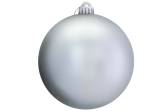 15cm Silver Bauble Set Shiny/Matt (20 pc)