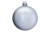 6cm Silver Bauble Set Shiny/Matt (40 pc)