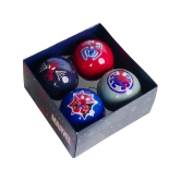 7.5cm Comic Book Spidey Baubles (4pc) - Marvel Licensed