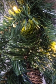 The Pre-lit Connectable 270cm Majestic Dew Pine Garland