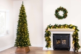 The Pre-lit 4ft Green Italian Pencilimo Tree Tree