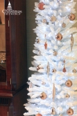 The Pre-lit 7ft White Italian Pencilimo Tree