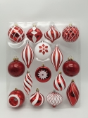 The 128pc Full Heavy Coverage Bauble Set (Choose colour for 6ft trees)