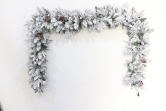 The 270cm Snowy Alpine Garland