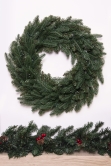 The 60cm Ultra Mixed Pine Wreath