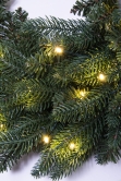 The Pre-lit Ultra Mixed Pine Wreath (50cm-60cm)