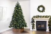 The 4ft Ultra Devonshire Fir Pre-lit with Warm White/White Colour change LEDs