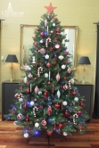 The Pre-lit 12ft Ultra Devonshire Fir - 6.6ft Wide - Warm White/Multicoloured Colour change LEDs