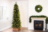 The 6ft Pre-lit Ultra Slim Mixed Pine