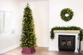 The 6ft Pre-lit Ultra Slim Mixed Pine