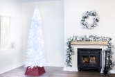 The Pre-lit 8ft White Italian Pencilimo Tree