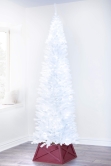 The Pre-lit 8ft White Italian Pencilimo Tree