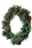 The 60cm Majestic Dew Pine Wreath