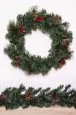 The 60cm Majestic Dew Pine Wreath