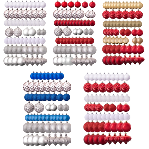 The Bauble 60pc Base Set - 5 colour options