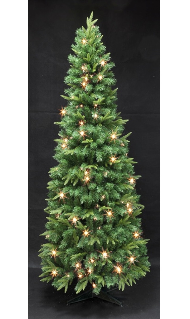 The 7ft PE/PVC Pre-Lit Pop Up Tree