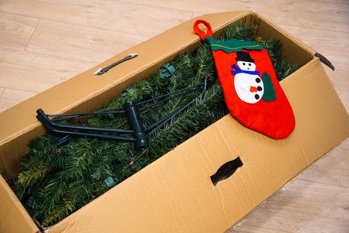 how to put christmas tree back in box